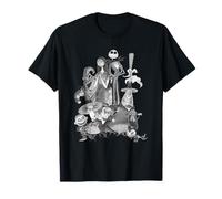 The Nightmare Before Christmas Jack Sally Monster Draw T-Shirt