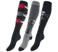 The Nightmare Before Christmas L'Étrange Noël De Monsieur Jack Jack Skellington Femme Chaussettes montantes multicolore EU 39-42