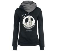 The Nightmare Before Christmas L'Étrange Noël De Monsieur Jack Jack Skellington & Sally - Seriously Spooky Femme Sweat-Shirt à Capuche Noir/Gris M