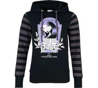 The Nightmare Before Christmas L'Étrange Noël De Monsieur Jack Love You to Death Femme Sweat-Shirt à Capuche Noir/Lilas XL