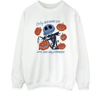 The Nightmare Before Christmas - "Only 365 Days Left Until Next Halloween" Sweatshirt für Damen BI53089 (L) (Weiß)