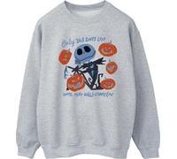 The Nightmare Before Christmas - "Only 365 Days Left Until Next Halloween" Sweatshirt für Damen BI53089 (XXL) (Grau)