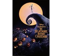 Grupo Erik - Affiche Disney L'Etrange Noël de Mr Jack 91,5 x 61 cm Noir