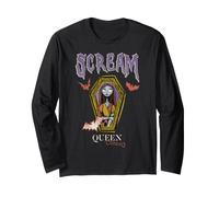 The Nightmare Before Christmas Scream Queen Halloween Manche Longue