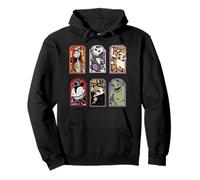 The Nightmare Before Christmas Stained Glass Characters Sweat à Capuche