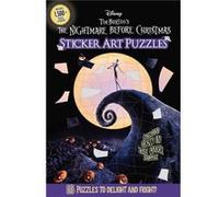 Disney Tim Burton's The Nightmare Before Christmas Sticker Art Puzzles