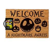 The Nightmare Before Noël Officiel Paillasson 60 X 40 CM Coco PVC Arrière Tapis