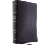 The Niv, Open Bible, Leathersoft, Black, Red Letter Edition, Comfort Print