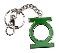 The Noble Collection DC Comics Green Lantern Logo Keychain - 3in (8.5cm) Green Lantern Sigil Film Set Movie Props Gifts Merchandise