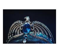 The Noble Collection – Réplique Diadème Rowena Serdaigle – Plaqué argent 14 cm – Licence officielle