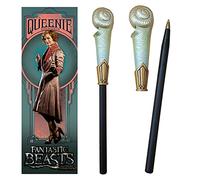 The Noble Collection Fantastic Beasts Queenie Goldstein Wand Pen and Bookmark - 9in (23cm) Officially Licensed Film Set Movie Props Wand Gifts Stationery