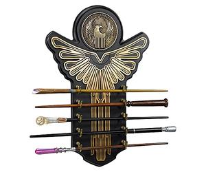 The Noble Collection Fantastic Beasts Wand Collection - 5 Wizard Wands with 16.5in (42cm) Display Stand - Officially Licensed Film Set Movie Props Gifts