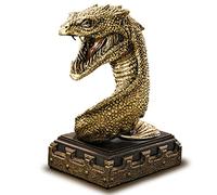 The Noble Collection Harry Potter Basilisk Bookend - 7in (18cm) Hand Painted Bookend Stand - Officially Licensed Film Set Movie Props Gifts