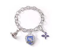 The Noble Collection Harry Potter Bracelet Charms Argent Cristal 21 cm