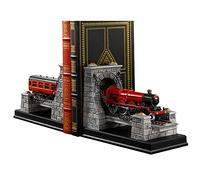 The Noble Collection Harry Potter Hogwarts Express Bookends - Two 5.5in (14cm) Hand Painted Resin Train Bookends - Officially Licensed Film Set Movie Props Gifts