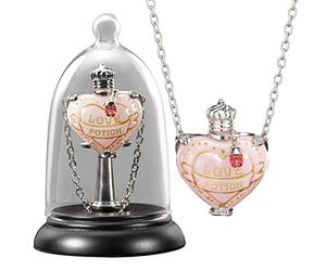 The Noble Collection Harry Potter Love Potion Pendant and Display - Includes 18in Chain & Collector Display - Officially Licensed Harry Potter Film Set Movie Replica Jewellery Gifts