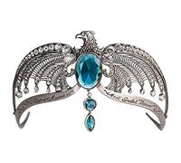 The Noble Collection Harry Potter Ravenclaw Diadem - 5.5in (14cm) Silver Plated Diadem Prop Replica - Officially Licensed Film Set Movie Props Gifts Jewellery