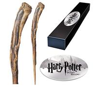 The Noble Collection - Harry Potter Snatcher Character Wand - 11in (29cm) Wizarding World Wand with Name Tag - Harry Potter Film Set Movie Props Wands NN8200 Multicolore