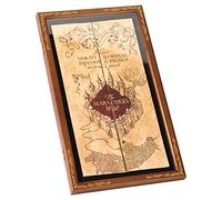 The Noble Collection Harry Potter The Marauder's Map Display Case - 18in (46cm) Elegant Wooden Display for Marauder's Map - Officially Licensed Film Set Movie Props Gifts