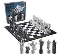 The Noble Collection Harry Potter Wizard Chess Set - 32 Highly Detailed Plastic Chess Pieces - Officially Licensed Harry Potter Film Set Movie Toy - Gifts for Family, Friends & Harry Potter Fans