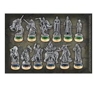 The Noble Collection - Jeu d'échecs Le Seigneur des Anneaux - 2 joueurs - 14 ans et plus