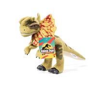 Noble Collection Jurassic Park Dilophosaurus Teddy Jaune Enfants