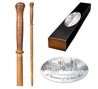 The Noble Collection - Molly Weasley Character Wand - 15in (37cm) Quality Wizarding World Wand with Name Tag - Harry Potter Film Set Movie Props Wands