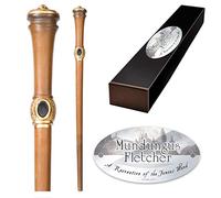 The Noble Collection - Mundungus Fletcher Character Wand - 13in (33cm) Wizarding World Wand with Name Tag - Harry Potter Film Set Movie Props Wands