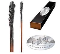 The Noble Collection - Neville Longbottom Character Wand - 13in (34cm) Wizarding World Wand with Name Tag - Harry Potter Film Set Movie Props Wands