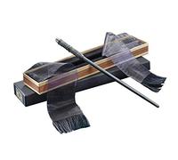 The Noble Collection Professor Snape Wand in Ollivanders Box by 13 inch Professor Snape Wand with Original Ollivanders Wand Box - Harry Potter Film Set Movie Props Wands