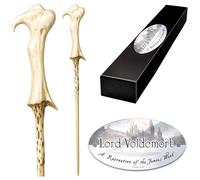 The Noble Collection Réplique Harry Potter Baguette Lord Voldemort Peinte à la Main avec Boîte de Collection