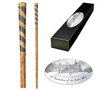 The Noble Collection - Seamus Finnigan Character Wand - 13in (33cm) Wizarding World Wand with Name Tag - Harry Potter Film Set Movie Props Wands