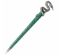 The Noble Collection Stylo Serpentard plaqué argent