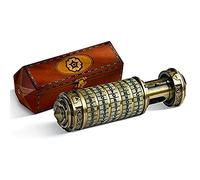 The Noble Collection The Da Vinci Code Cryptex - 6in (15cm) Full 1:1 Scale Functional Prop Replica - Officially Licensed Movie Prop Replicas Gifts