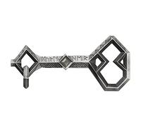 The Noble Collection The Hobbit Thorin Oakensheild's Key - 5in (12.5cm) Prop Replica in Presentation Box - Officially Licensed Film Set Movie Props Replicas Gifts
