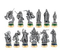 The Noble Collection The Lord of The Rings The Return of The King 12 Character Package - 12 Fine Pewter Figures in Box - Officially Licensed Film Set Movie Props Gifts