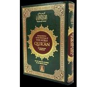 THE NOBLE QUR'AN ( Transliteration in Roman Script With Original Arabic Text And English Translation of the Meanings ) in Large Size