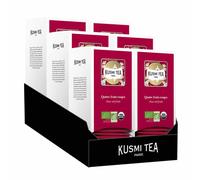Thé Noir 4 Fruits Rouges Bio Kusmi Tea - 6 boites - 150 sachets enveloppés