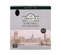 Thé noir Ahmad Earl Grey décaféiné - Boite de 100 sachets