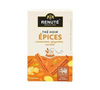 Thé noir aux épices et agrumes - 20 sachets - Boîte 32g