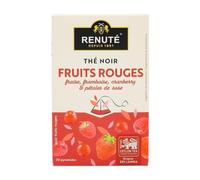 Thé noir aux fruits rouges - 20 sachets - Boîte 32g