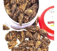 Thé Noir Baishaxi Fuzhuan Biologique Authentique Fait à La Main Issu Des Fleurs Dorées D'anhua Thé Chinois Unique En Feuilles Biologiques Frit à La Main Rouge Mûr Au Goût Corsé Et Onctueux (20g)