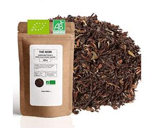 Thé Noir Bio - Darjeeling ftgfop 1 spring valley second flush - 100g (40 tasses) - Thé en vrac 100% Agriculture Biologique - Mes-Thés