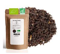 Thé Noir Bio Mélange russe - 100g (40 tasses) - Thé en vrac 100% Agriculture Biologique - Mes-Thés