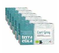 Thé Noir Bio Terra Ética Earl Grey Inde - 6 boites - 120 sachets