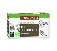 Thé noir Breakfast de Ceylan bio & équitable