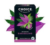Thé noir Darjeeling bio (20 sachets) - Choice - Thés bio