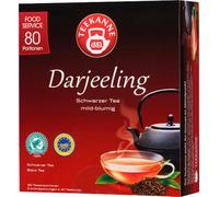 Thé noir Darjeeling doux et fleuri 80 sachets de thé 132g