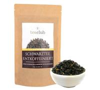 Thé noir décaféiné, thé Assam en vrac 100g, feuilles de thé noir TGFOP1 Goût fort et malté, TeaClub