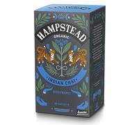 Thé noir épicé de Hampstead Tea London Energy Chai / Chai énergétique biologique de thé noir aux épices - 1 x 20 sachets (40 grammes)